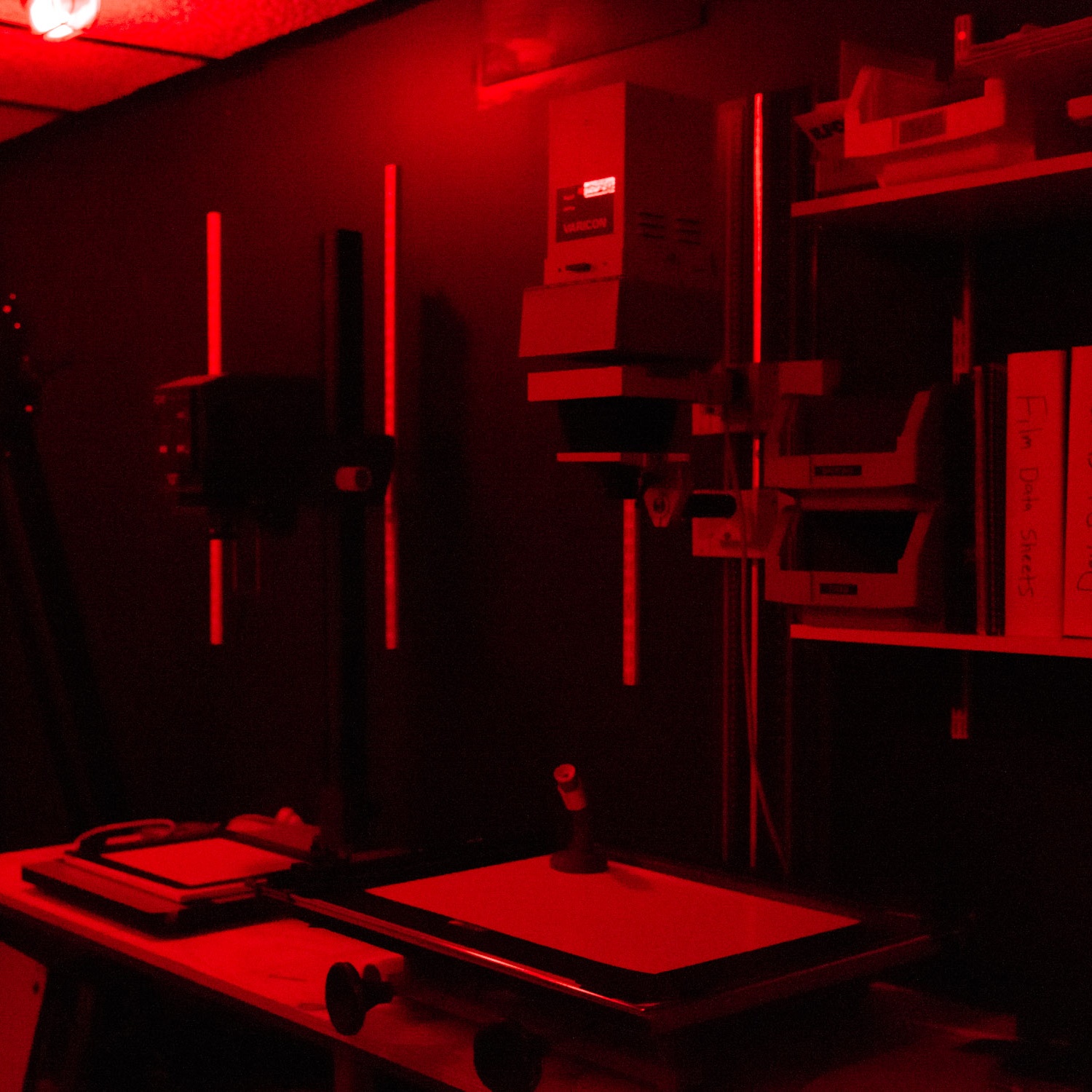 The Enlargers in our darkroom